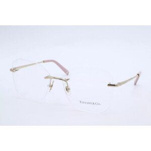New TIFFANY & CO TF 1150 6021 Silver Pink Cat Eye Women's Eyeglasses 55mm